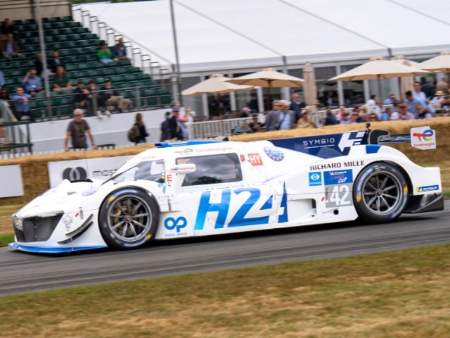 hydrogen race car