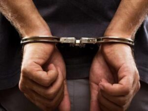 arrested